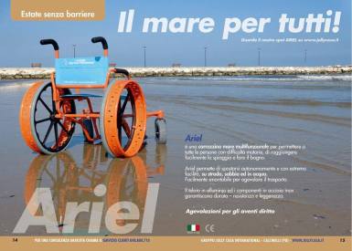 La Carrozzina da mare Ariel