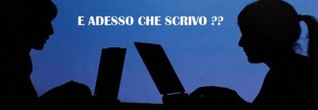 adesso che scrivo